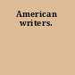American writers.