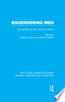 Engendering men the question of male feminist criticism. Volume 3 /