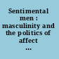 Sentimental men : masculinity and the politics of affect in American culture /