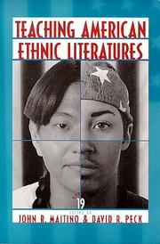 Teaching American ethnic literatures : nineteen essays /