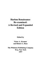 Harlem renaissance re-examined /