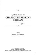 Critical essays on Charlotte Perkins Gilman /