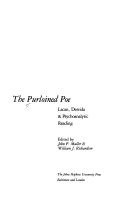 The Purloined Poe : Lacan, Derrida & psychoanalytic reading /