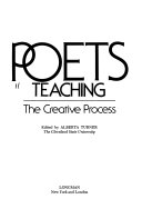 Poets teaching : the creative process /