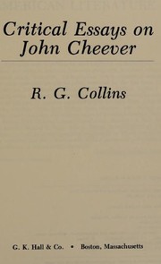 Critical essays on John Cheever /