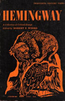 Hemingway : a collection of critical essays.