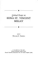 Critical essays on Edna St. Vincent Millay /