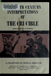 Twentieth century interpretations of The crucible ; a collection of critical essays /