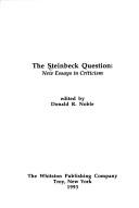 The Steinbeck question : new essays in criticism /