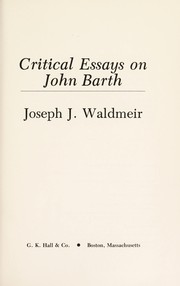 Critical essays on John Barth /