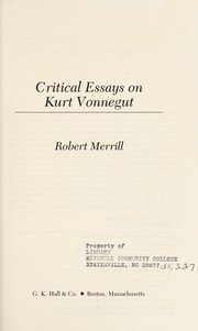 Critical essays on Kurt Vonnegut /