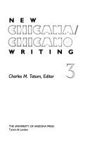 New Chicana/Chicano writing