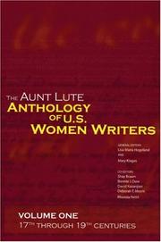 The Aunt Lute anthology of U.S. women writers /