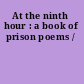 At the ninth hour : a book of prison poems /