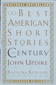 The best American short stories of the century /