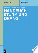 Handbuch Sturm und Drang /