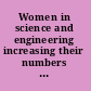 Women in science and engineering increasing their numbers in the 1990s : a statement on policy and strategy /