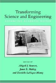 Transforming science and engineering : advancing academic women /