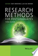 Research methods for postgraduates /