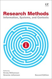 Research methods : information, systems, and contexts /