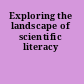 Exploring the landscape of scientific literacy
