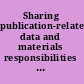 Sharing publication-related data and materials responsibilities of authorship in the life sciences /
