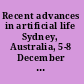 Recent advances in artificial life Sydney, Australia, 5-8 December 2005 /