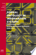 Formal ontology in information systems