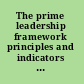 The prime leadership framework principles and indicators for mathematics education leaders /