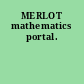 MERLOT mathematics portal.