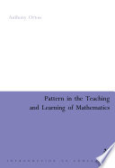 Pattern in the teaching and learning of mathematics