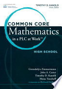 Common core mathematics in a PLC at work