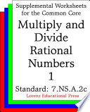 Multiply and divide rational numbers 1 (CCSS 7.NS.A.2c).