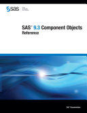 SAS 9.3 component objects reference /