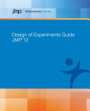 JMP 12 design of experiments guide /