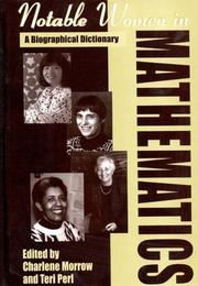 Notable women in mathematics : a biographical dictionary /