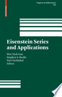 Eisenstein series and applications