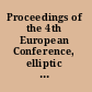 Proceedings of the 4th European Conference, elliptic and parabolic problems Rolduc and Gaeta 2001 : Rolduc, Netherlands, 18-22 June 2001, Gaeta, Italy, 24-28 September 2001 /