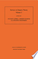 Surveys on surgery theory. papers dedicated to C.T.C. Wall /