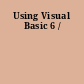 Using Visual Basic 6 /