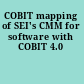 COBIT mapping of SEI's CMM for software with COBIT 4.0