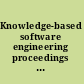 Knowledge-based software engineering proceedings of the fifth Joint Conference on Knowledge-Based Software Engineering /