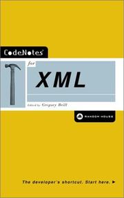 CodeNotes for XML /