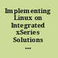 Implementing Linux on Integrated xSeries Solutions for iSeries