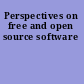 Perspectives on free and open source software