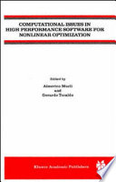 Computational issues in high performance software for nonlinear optimization /