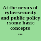 At the nexus of cybersecurity and public policy : some basic concepts and issues /