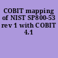 COBIT mapping of NIST SP800-53 rev 1 with COBIT 4.1