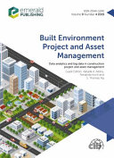 Data analytics and big data in construction project and asset management /