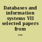 Databases and information systems VII selected papers from the Tenth International Baltic Conference, DB & IS  2012 /